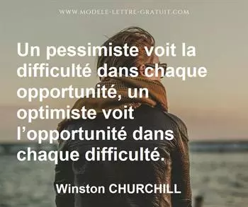 Citation de Winston CHURCHILL