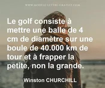 Citation de Winston CHURCHILL