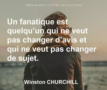Citation de Winston CHURCHILL