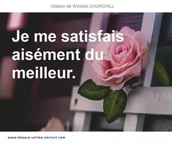 Citations Winston CHURCHILL