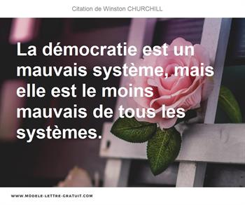 Citations Winston CHURCHILL