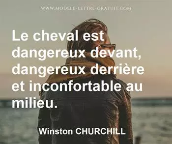 Citation de Winston CHURCHILL