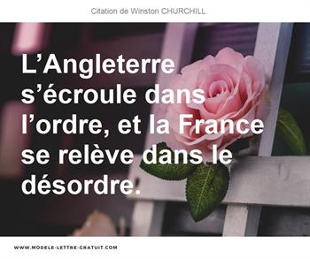 Citations Winston CHURCHILL