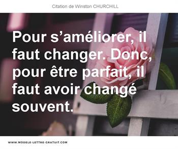 Citations Winston CHURCHILL