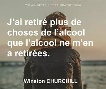 Citation de Winston CHURCHILL