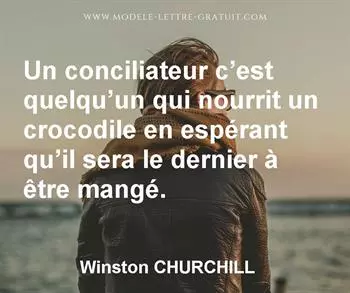 Citation de Winston CHURCHILL