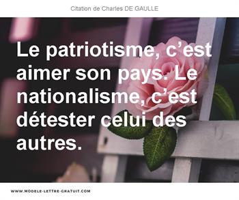 Citations Charles DE GAULLE