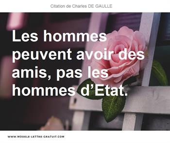 Citations Charles DE GAULLE