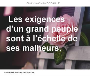 Citations Charles DE GAULLE