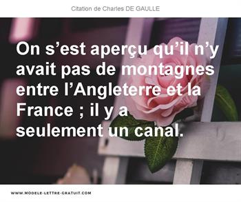 Citations Charles DE GAULLE