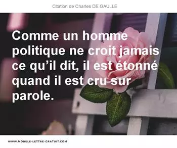 Citations Charles DE GAULLE