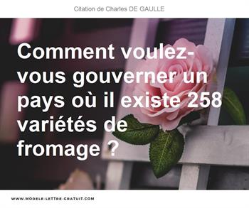 Citations Charles DE GAULLE