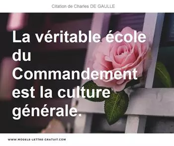 Citations Charles DE GAULLE