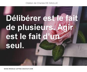 Citations Charles DE GAULLE