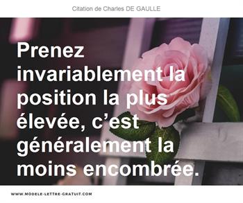 Citations Charles DE GAULLE