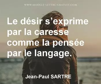 Citation de Jean-Paul SARTRE
