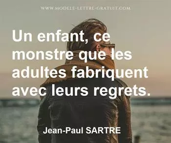 Citation de Jean-Paul SARTRE
