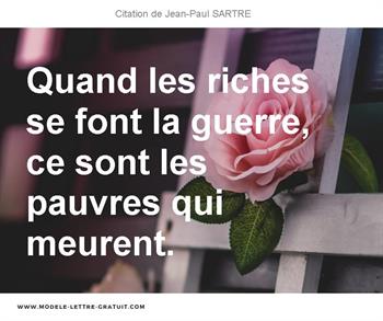 Citations Jean-Paul SARTRE