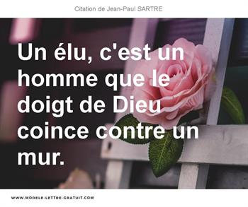Citations Jean-Paul SARTRE