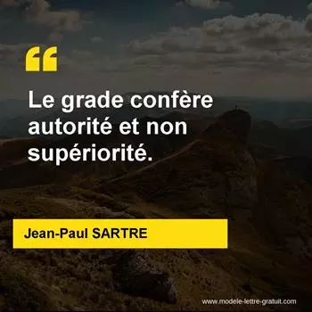 Citation Jean-Paul SARTRE