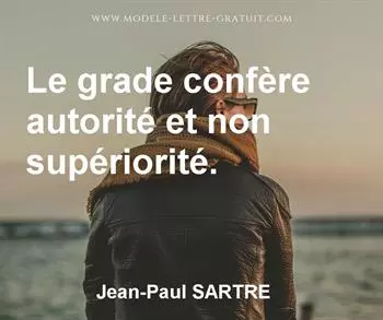 Citation de Jean-Paul SARTRE