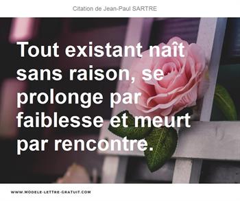 Citations Jean-Paul SARTRE