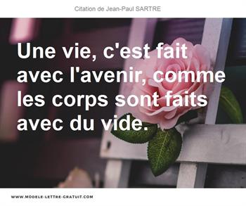 Citations Jean-Paul SARTRE