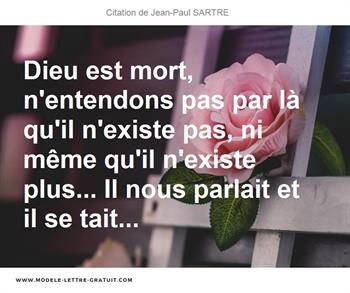 Citations Jean-Paul SARTRE