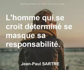 Citation de Jean-Paul SARTRE