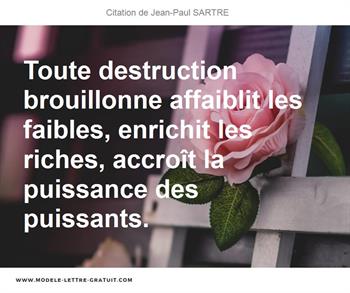 Citations Jean-Paul SARTRE
