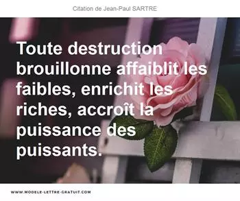 Citations Jean-Paul SARTRE
