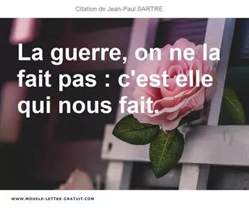 Citations Jean-Paul SARTRE