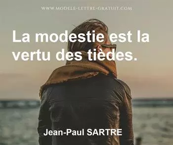 Citation de Jean-Paul SARTRE