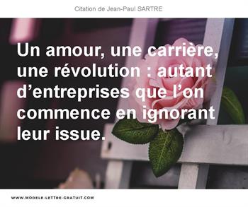 Citations Jean-Paul SARTRE