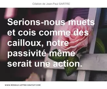 Citations Jean-Paul SARTRE