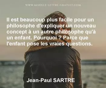Citation de Jean-Paul SARTRE
