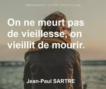 Citation de Jean-Paul SARTRE