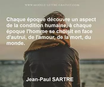 Citation de Jean-Paul SARTRE
