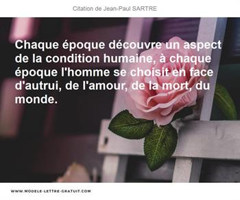 Citations Jean-Paul SARTRE