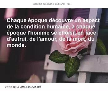 Citations Jean-Paul SARTRE