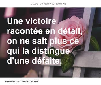 Citations Jean-Paul SARTRE
