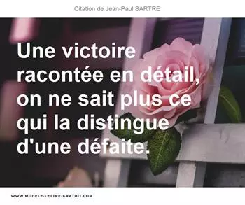 Citations Jean-Paul SARTRE