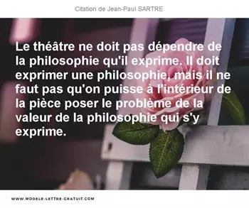 Citations Jean-Paul SARTRE