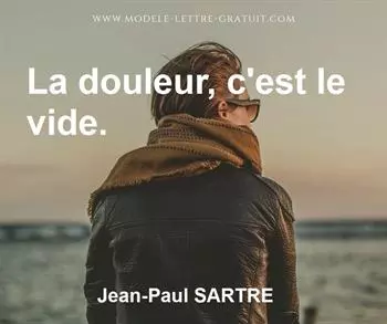 Citation de Jean-Paul SARTRE