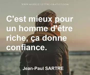 Citation de Jean-Paul SARTRE
