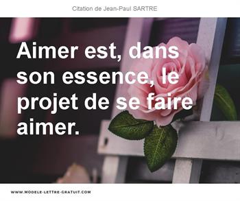 Citations Jean-Paul SARTRE