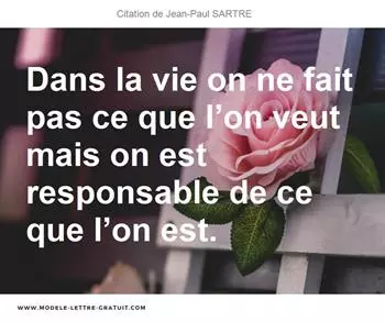 Citations Jean-Paul SARTRE