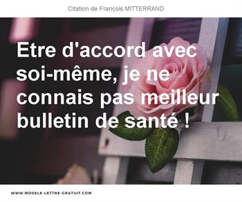 Citations François MITTERRAND