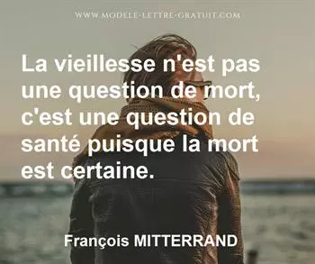 Citation de François MITTERRAND