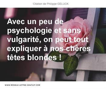 Citations Philippe GELUCK